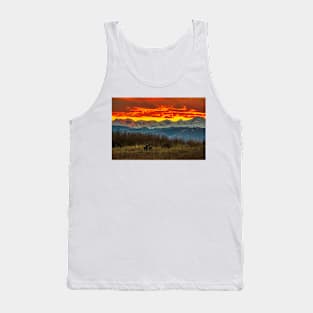 Indian Peaks Sunset Tank Top